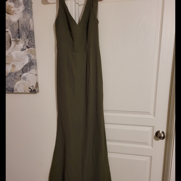 Vera Wang | Dresses | Vera Wang Olive 